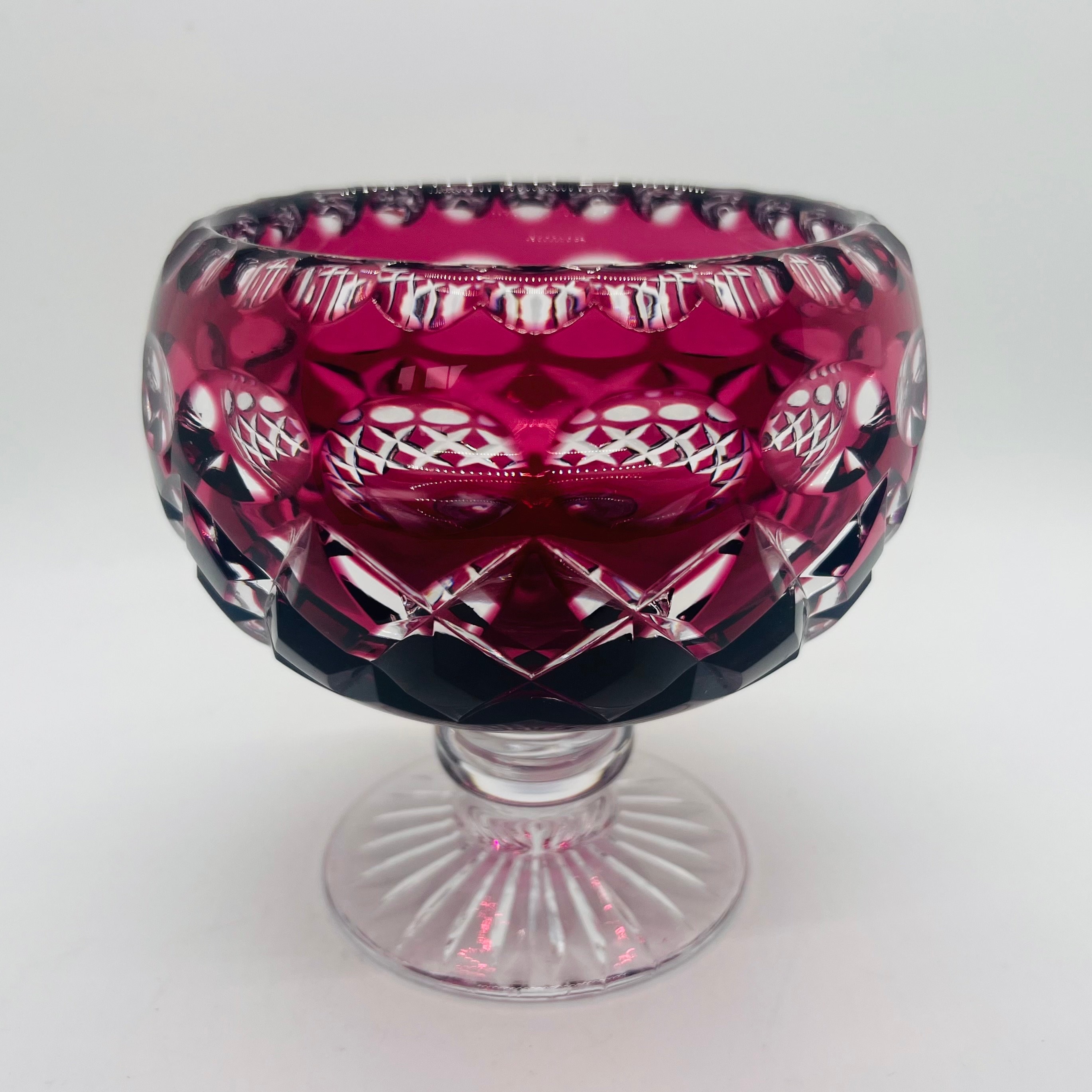 Thomas Webb Glass Bowl - Etsy