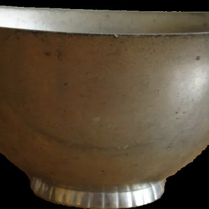 Antique Art Deco bowl by JUST ANDERSEN PEWTER, Just Denmark | Nr 1239 Danish pewter Collectable piece,
