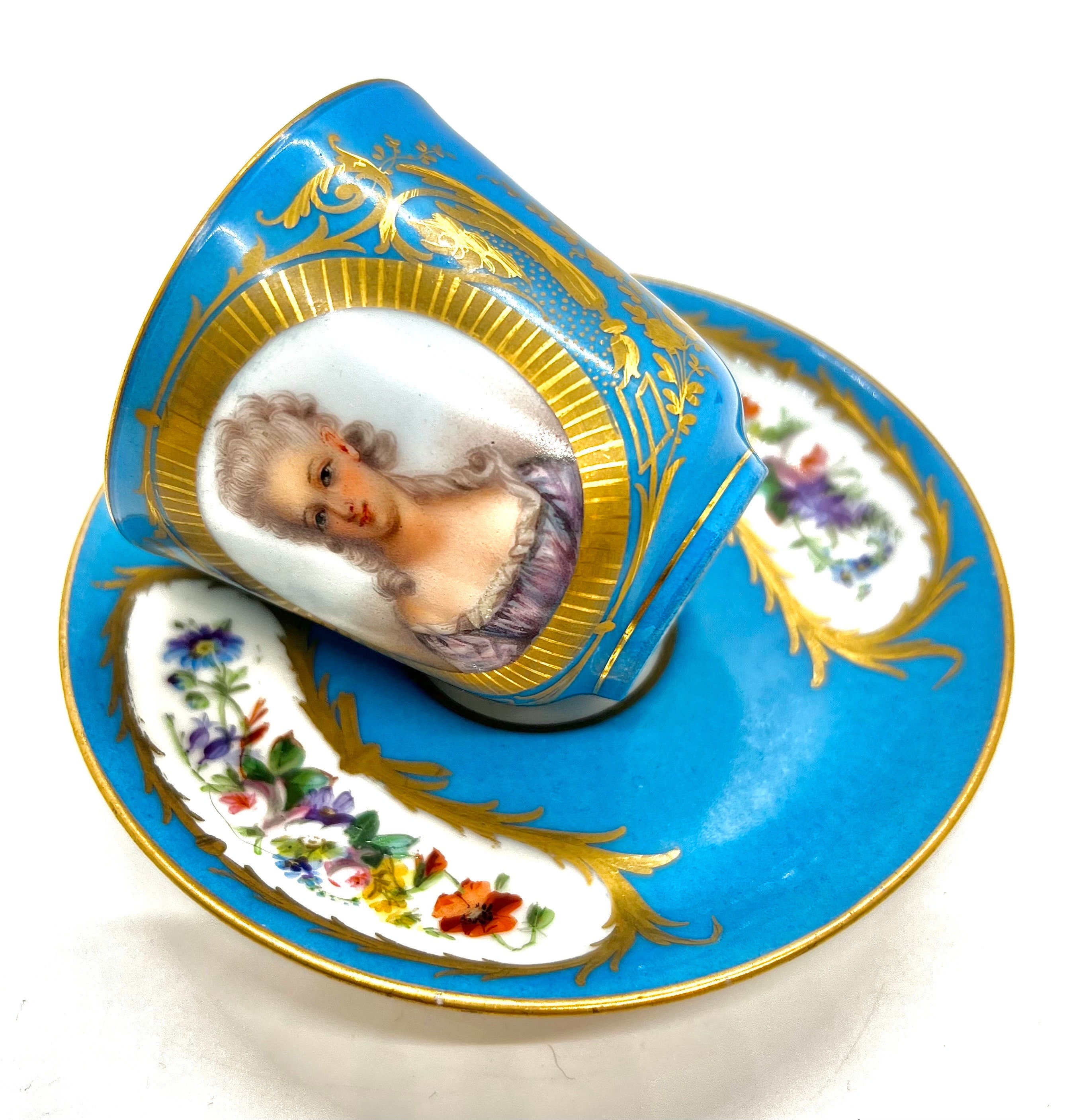 セーブルスタイル　絵皿　マリー・アントワネット セーブルスタイル 絵皿 マリー・アントワネット 【公式通販】