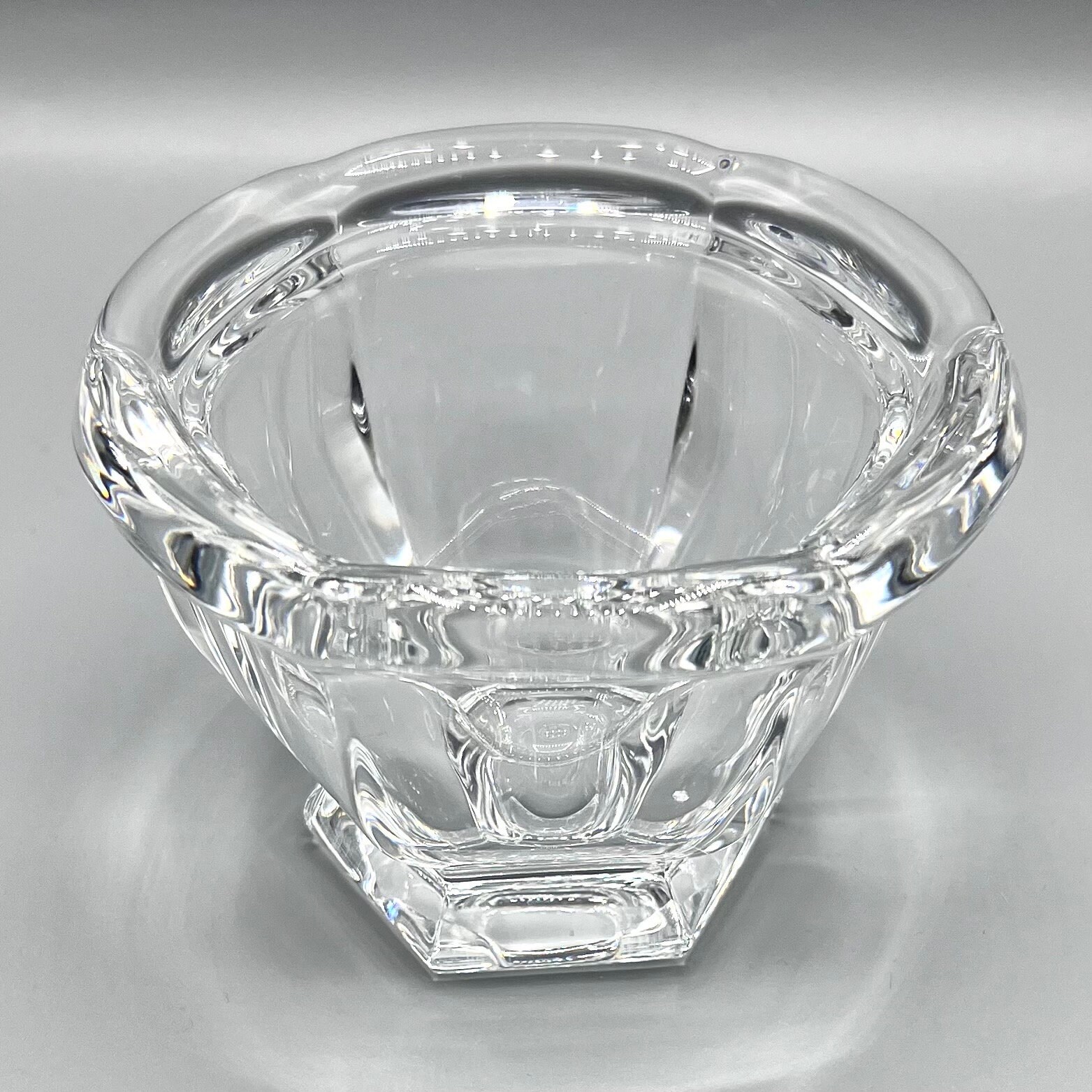 Vintage Baccarat Harcourt Crystal Bowl: French Bonbon Dish (9.5 Cm