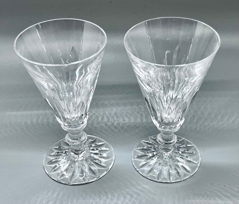 WATERFORD CRYSTAL Glasses 2 Vintage Waterford Eileen Sherry Etsy