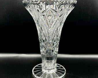 Waterford Crystal Diamond Cut Thick Heavy Collectible Decorative