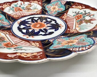 伊万里焼　アンティーク アンティーク 伊万里焼 皿：明治時代 陶器製 26.5 cm - Etsy 日本