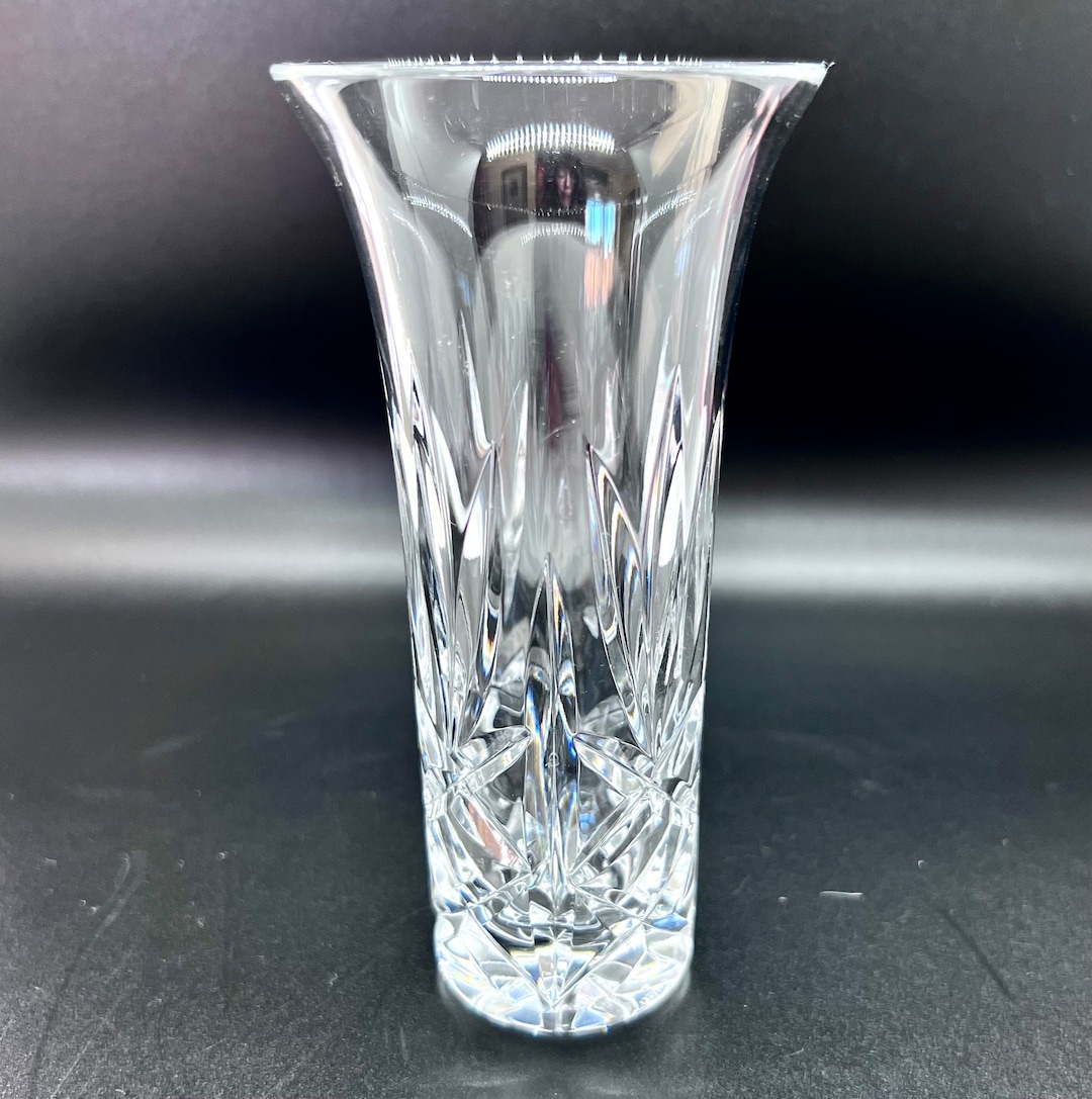 EDINBURGH CRYSTAL VASE Small Diner Table Vase Vintage Cut Crystal