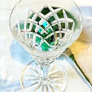 WATERFORD CRYSTAL GLASS | 1 Signed Waterford Sherry Glass | Vintage Sherry Glass | Vintage Waterford Crystal | Waterford Tyrone Pattern