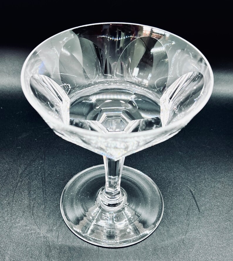 WATERFORD CRYSTAL CHAMPAGNE Coupe Glasses Vintage Waterford Sheila