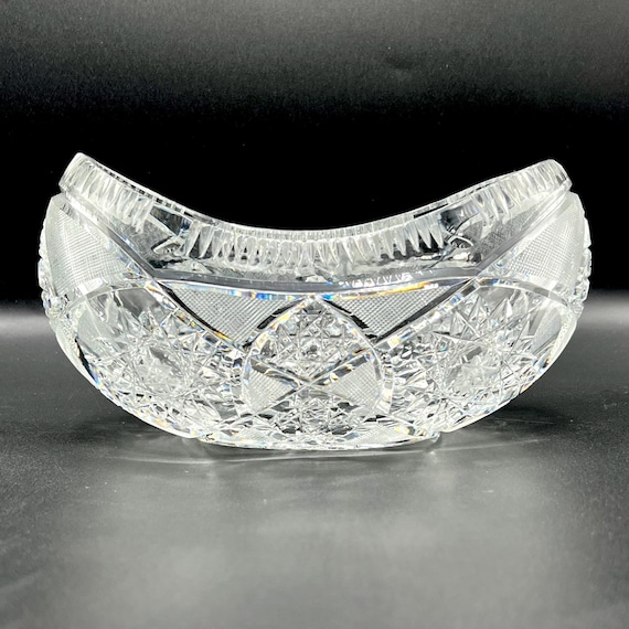 ボヘミアクリスタルボウル 脚付 （BOHEMIA Cristal - 【新品