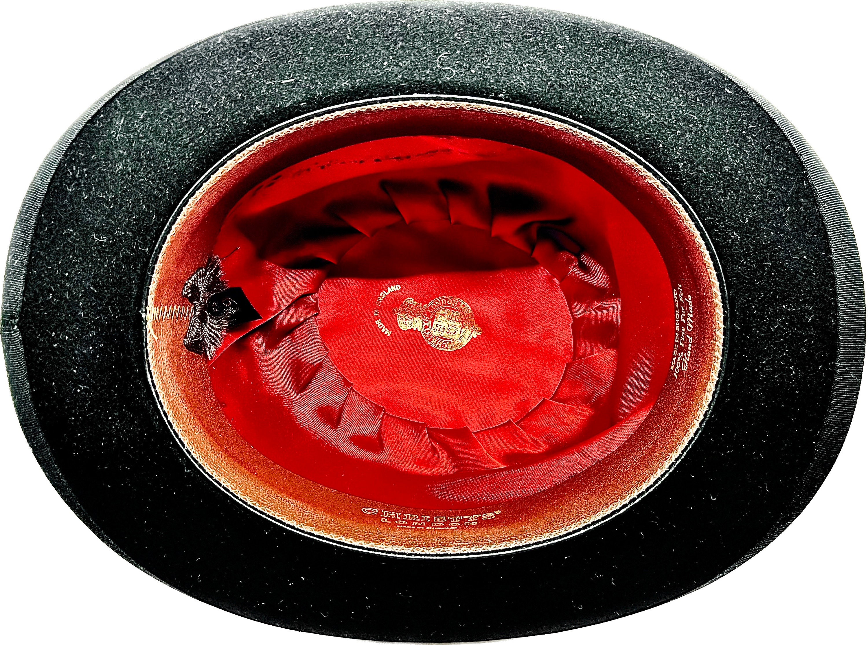 Vintage Christy’s of London Felt Derby Bowler Hat Christys main image 2