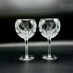 WATERFORD Crystal PROSPERITY Millennium Ssries - waterbekers, een paar grote wijnglazen 480 ml
