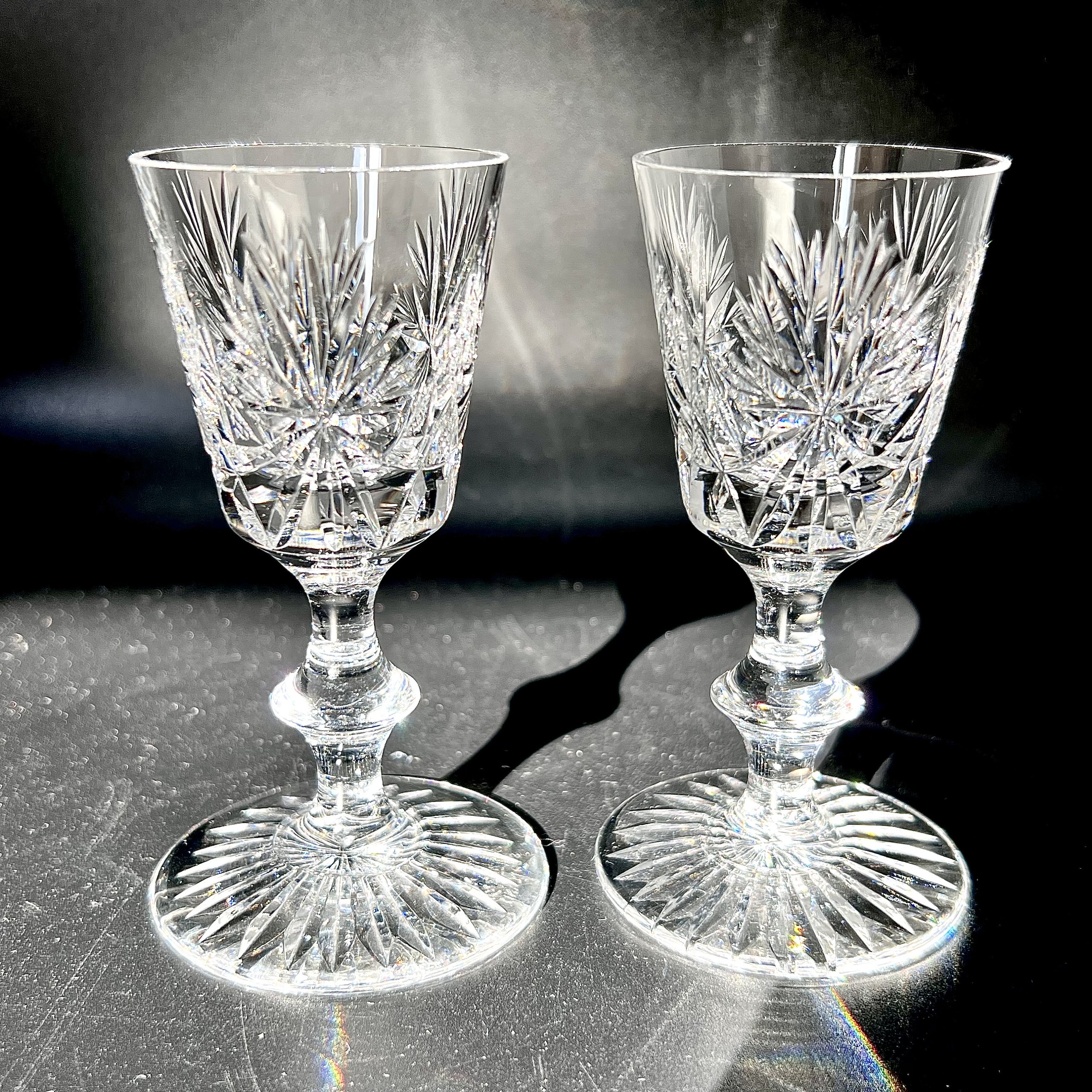 Edinburgh Crystal brandy Glasses — Gdad's Collectables