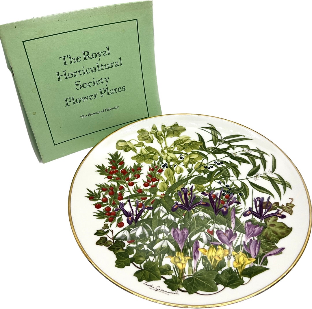 Limited Edition Franklin & Wedgwood Collectible Plate, With Flowers of