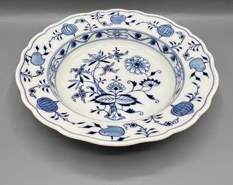 アンティーク マイセン磁器皿：ブルーオニオン模様、1900年頃 - Etsy 日本