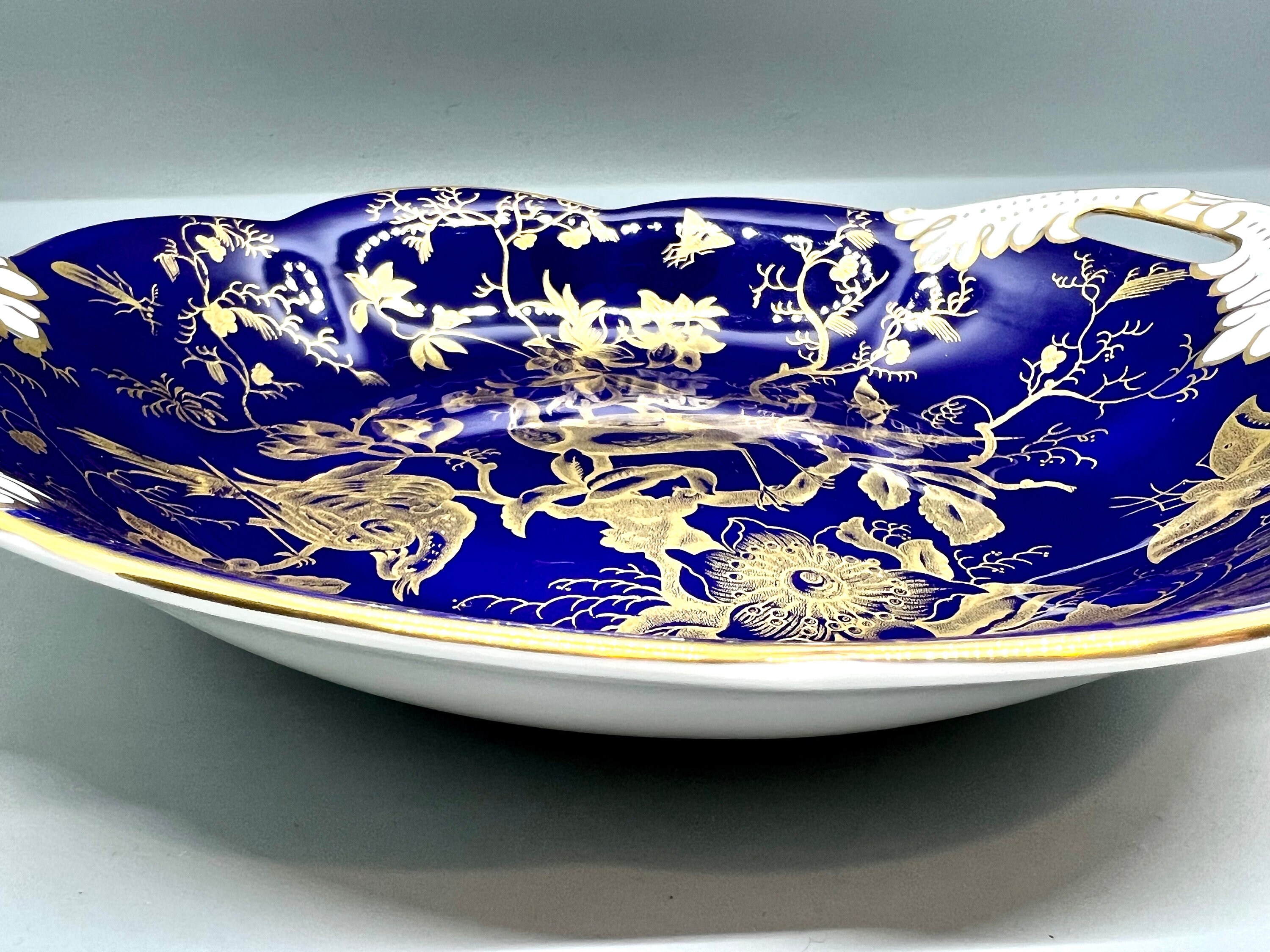 VINTAGE Coalport Porcelain Plate Serving Dish -english Bone Fine