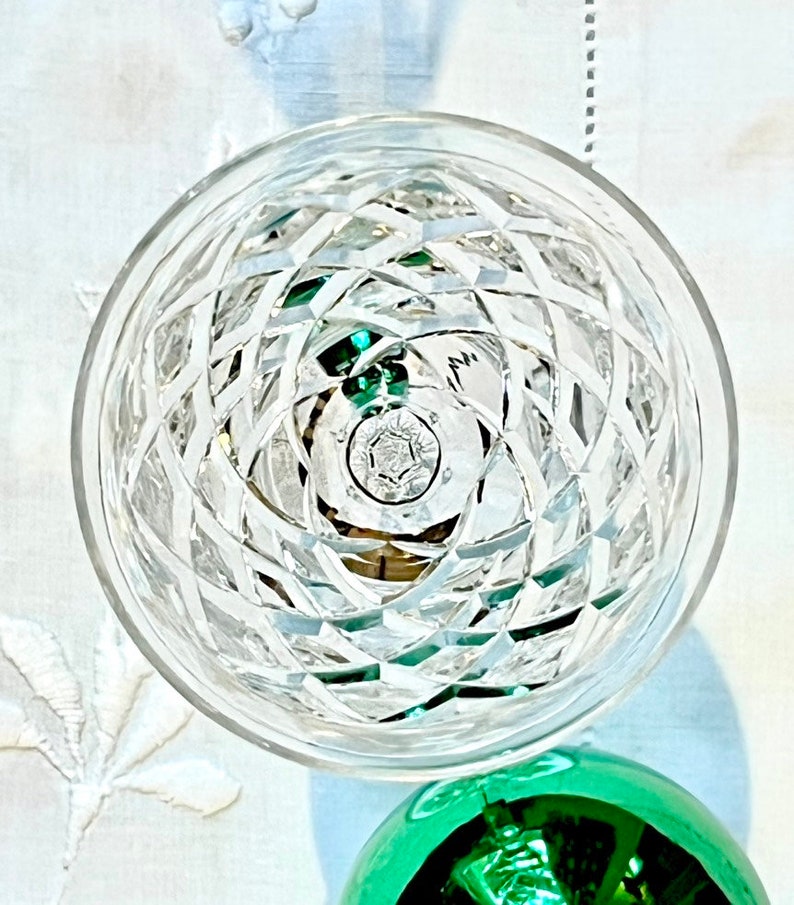 Vintage WATERFORD CRYSTAL Tyrone Pattern, 1 Signed Waterford Crystal