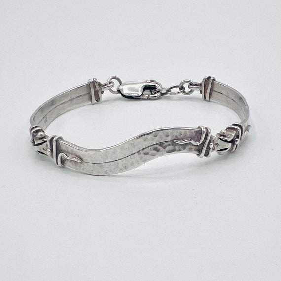 Vintage silver シルバー ハンマー バングル ヴィンテージ メキシコ製 