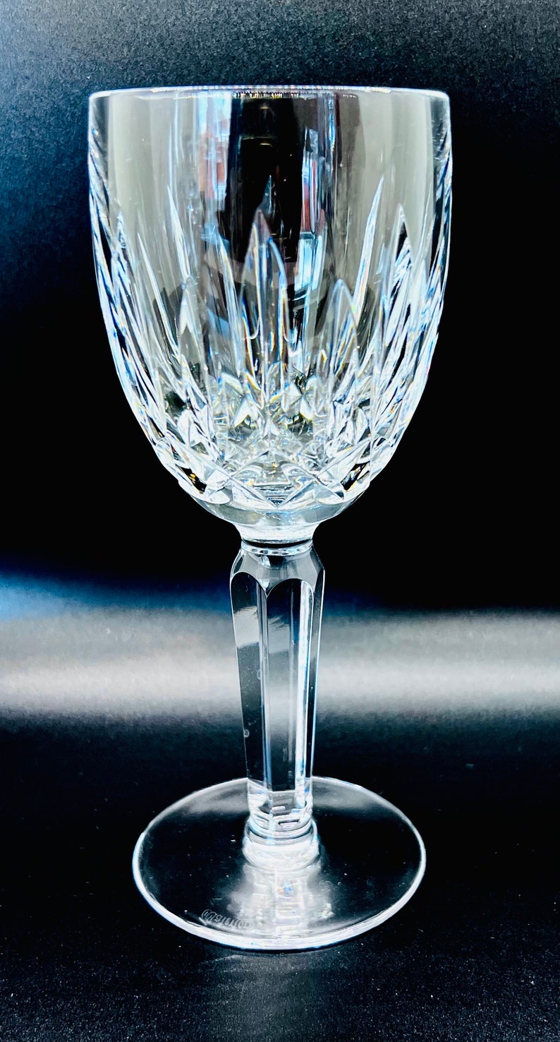 WATERFORD CRYSTAL Kildare Wine Glass Vintage Cut Crystal Wine Etsy