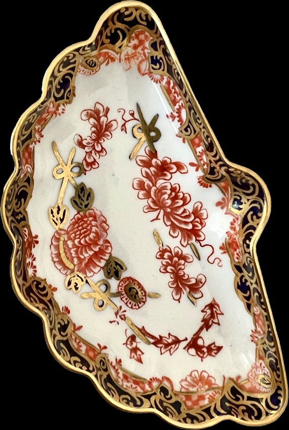 Vintage Porcelain Pin Dish | Royal Crown Derby Mel