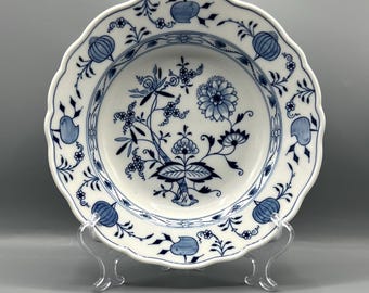 マイセン　ブルーオニオン　特大プレート　直径35㎝　東な7-0831⭐︎1F Meissen (マイセン) プレート ブルーオニオン 32㎝ USED