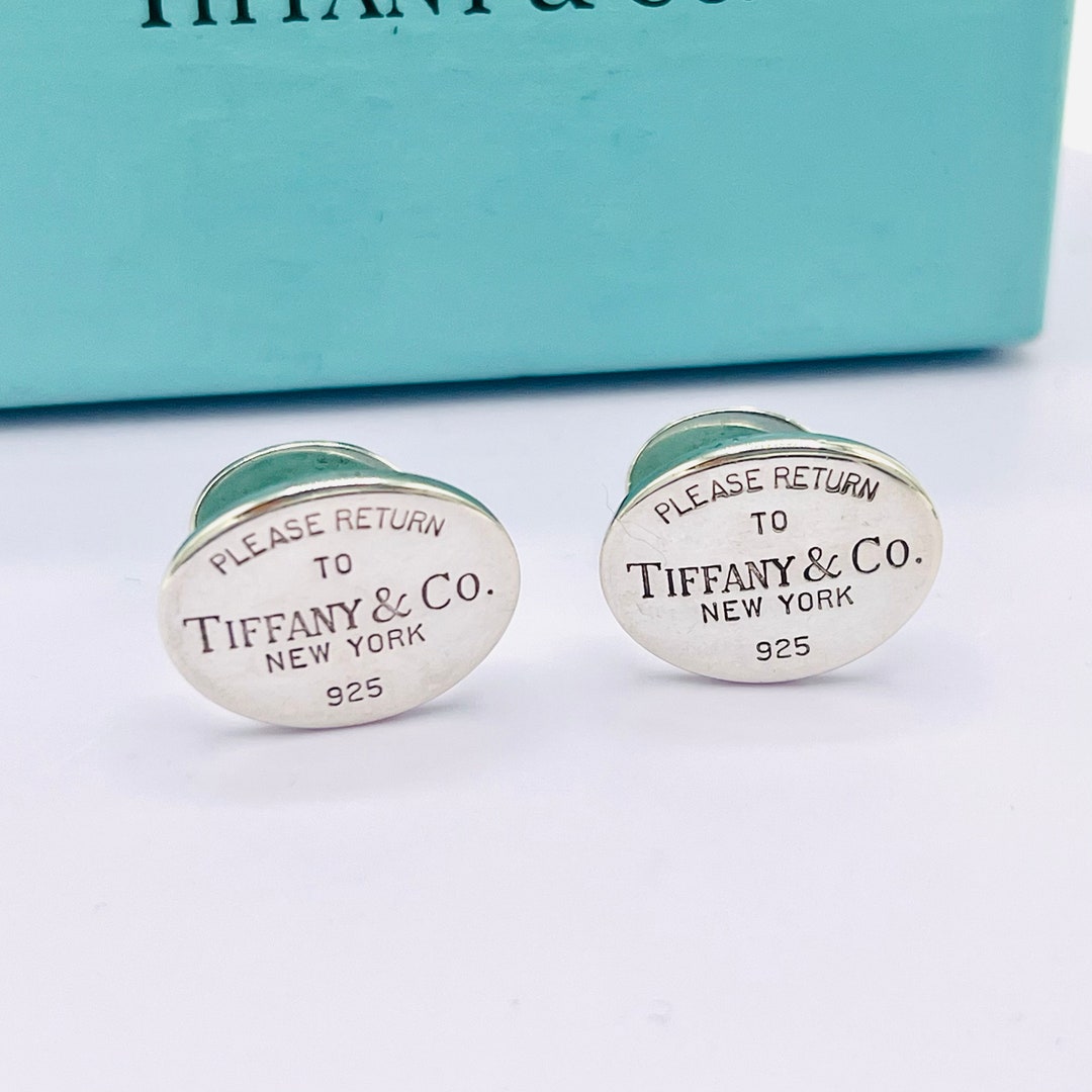 超爆安 Classic to Return Please Cufflinks, Silver Co. & Tiffany その他