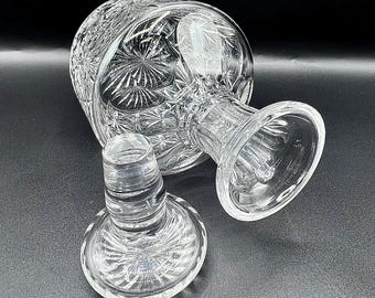 ヴィンテージ エジンバラ クリスタル デカンタ：スター オブ
