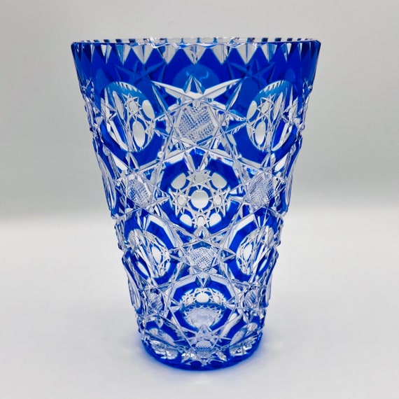 北一ガラスクリスタルハンドカットフラワーベース 北一ガラスクリスタルハンドカットフラワーベース 北一ガラス