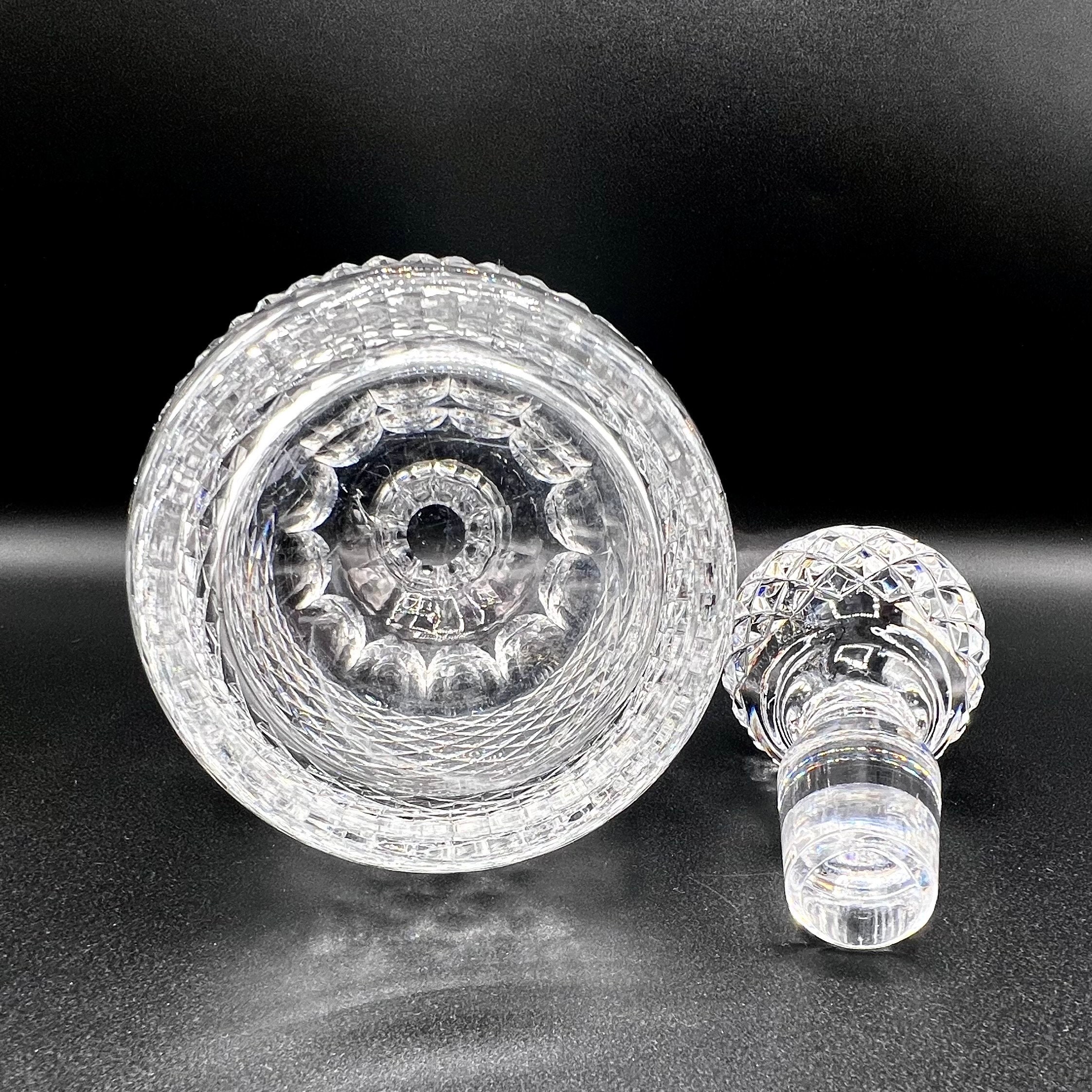 ヴィンテージ ウォーターフォード クリスタル デキャンタ セット