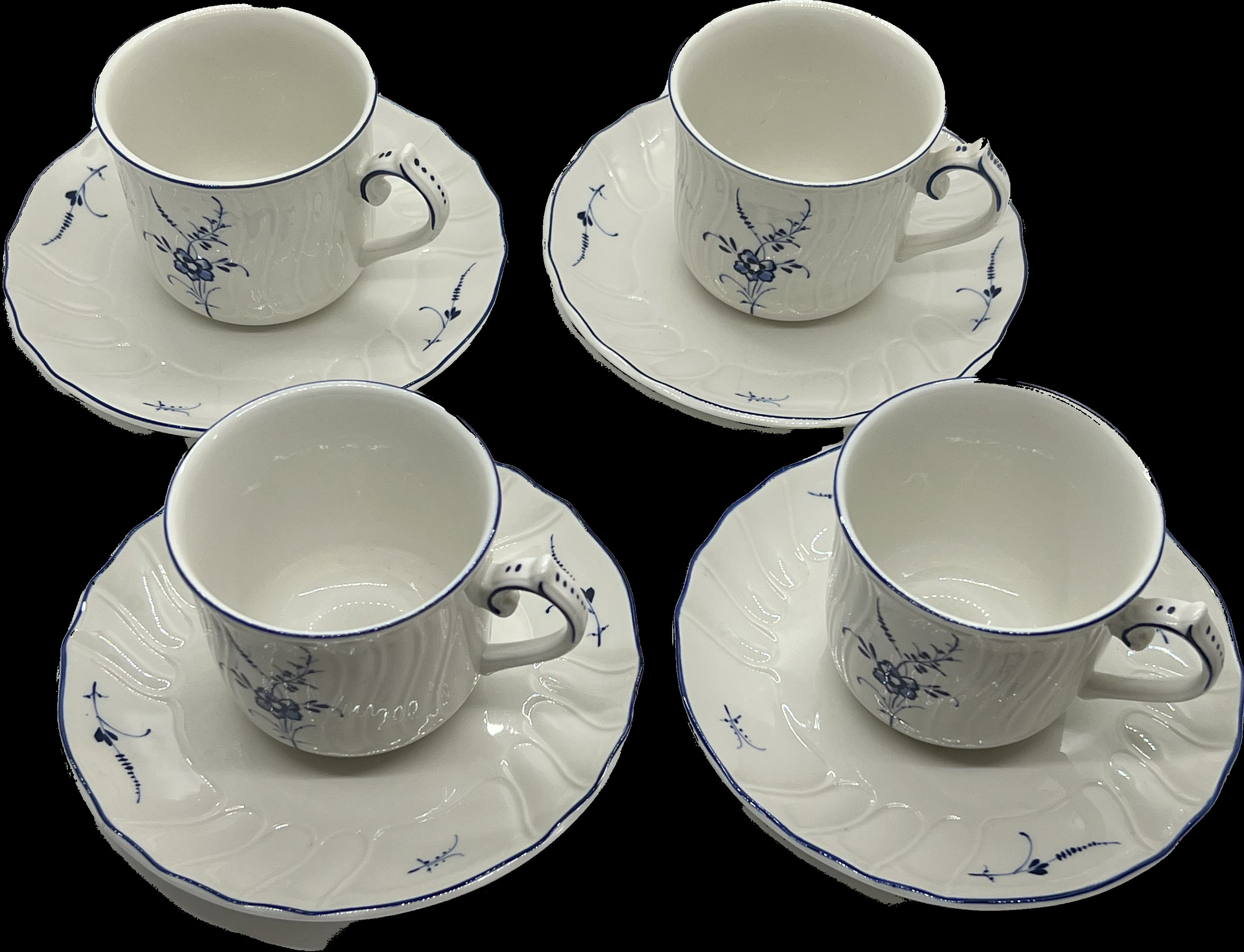 ビレロイ＆ボッホ オールド ルクセンブルク カップ＆ソーサーセット