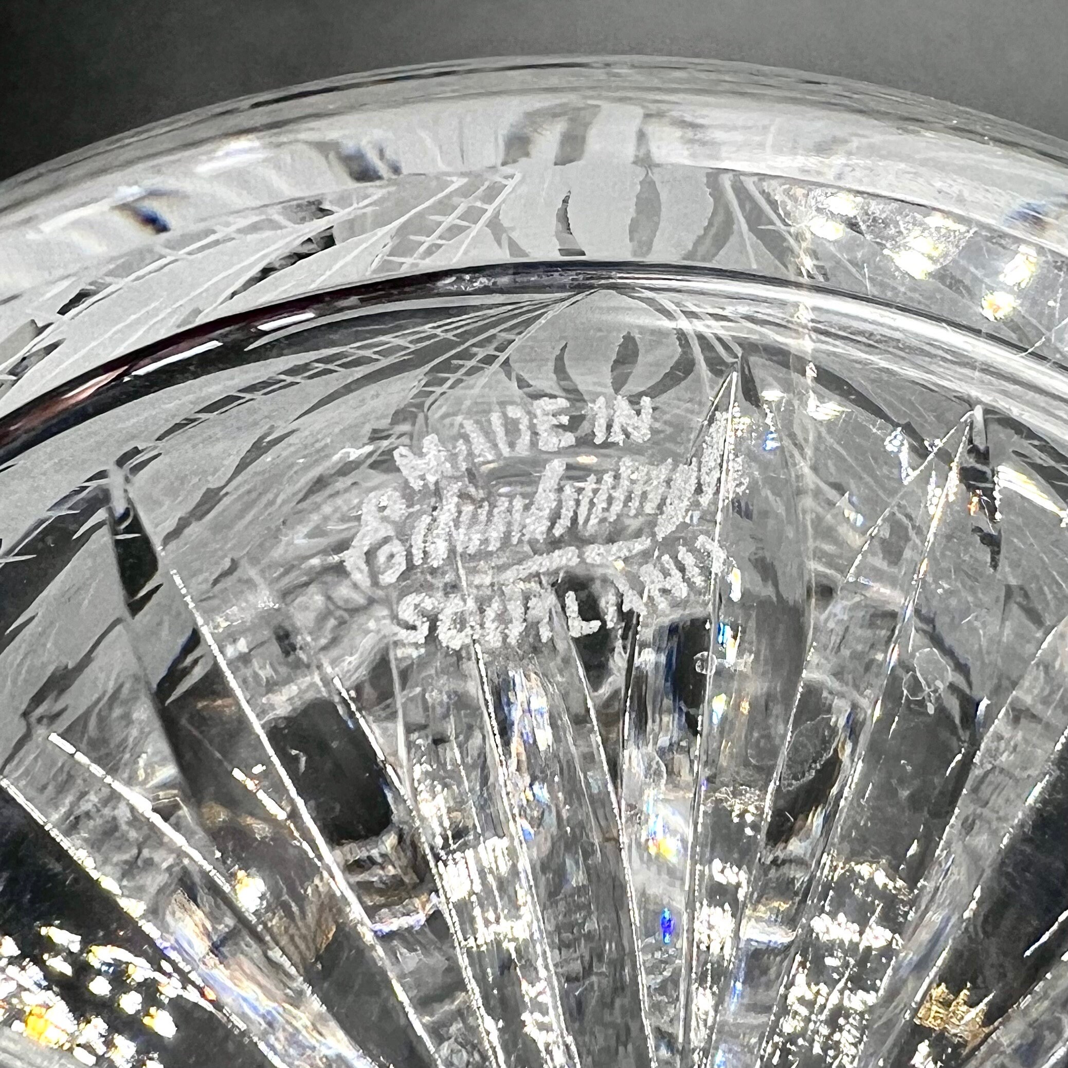 ヴィンテージ エディンバラ クリスタル デキャンタ セット