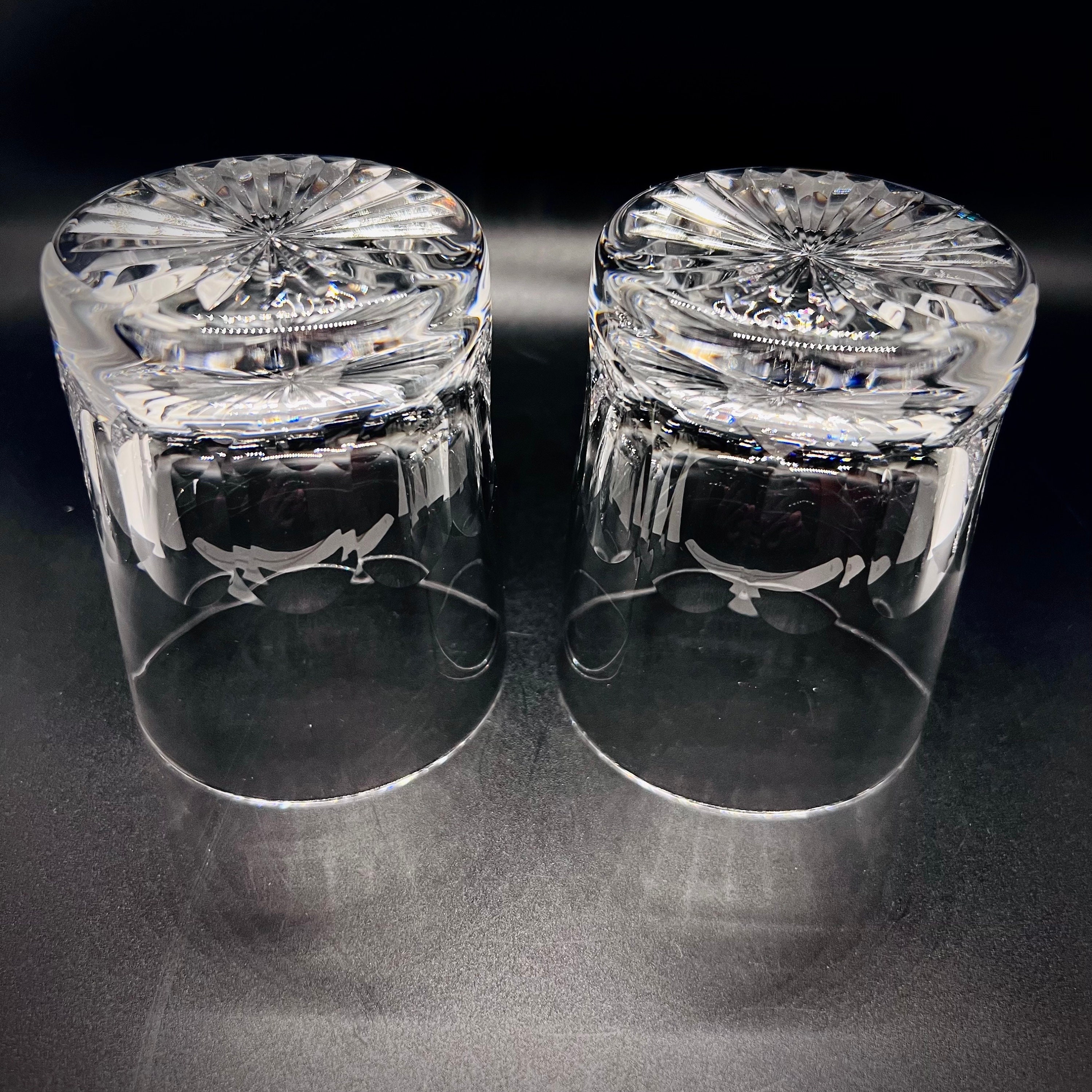 稀少 カンブリア・クリスタル ダイヤモンドカットハイボールグラス