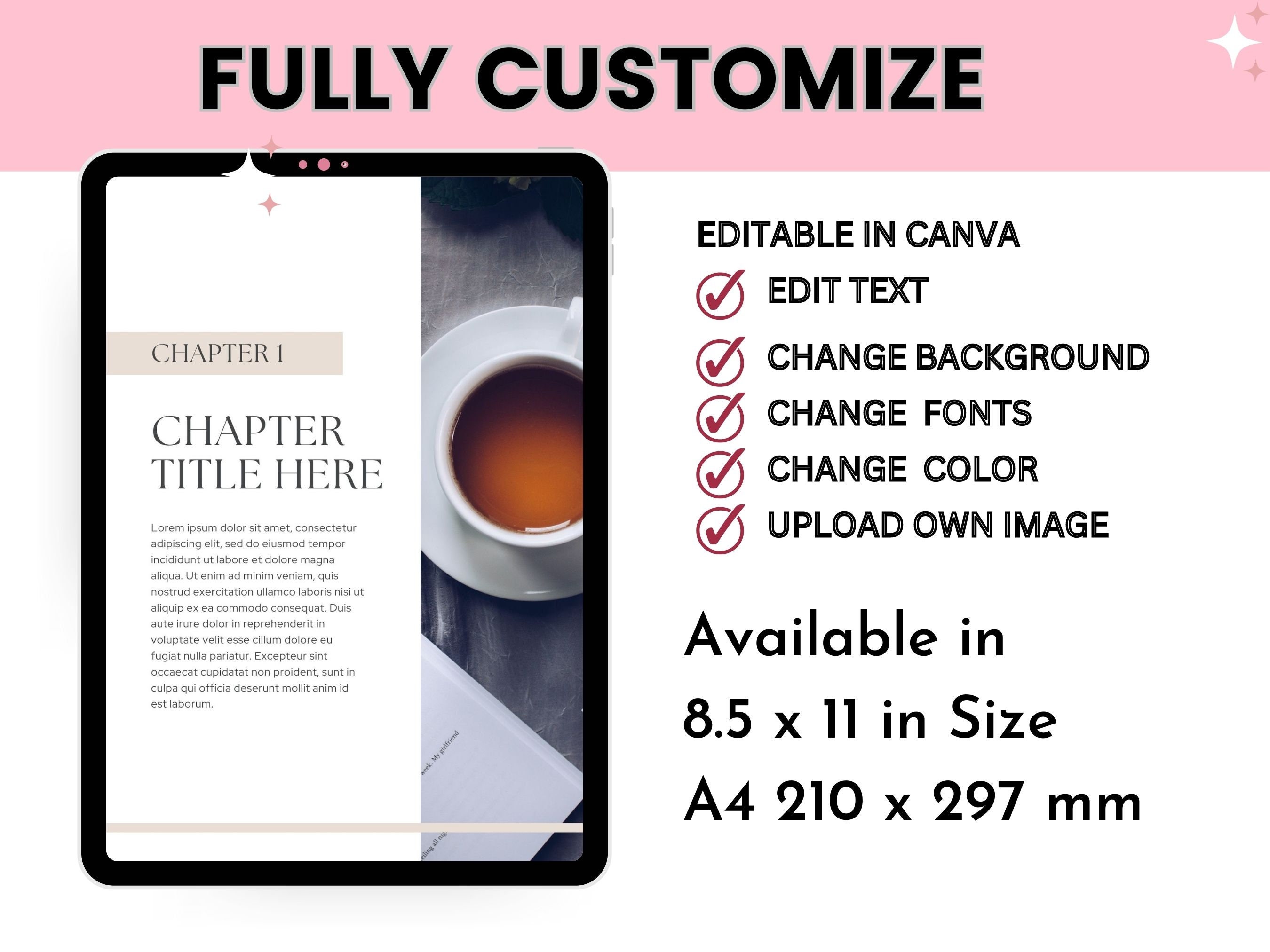 Editable Canva Ebook Template | Course Workbook Template | Lead Magnet ...