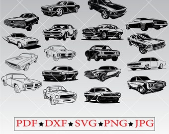 Classic Car Clipart Svg Cars for gifts design Svg Clipart files Classic Cars Svg Files for cricut Cars Svg files Car Svg PNG Car Svg file