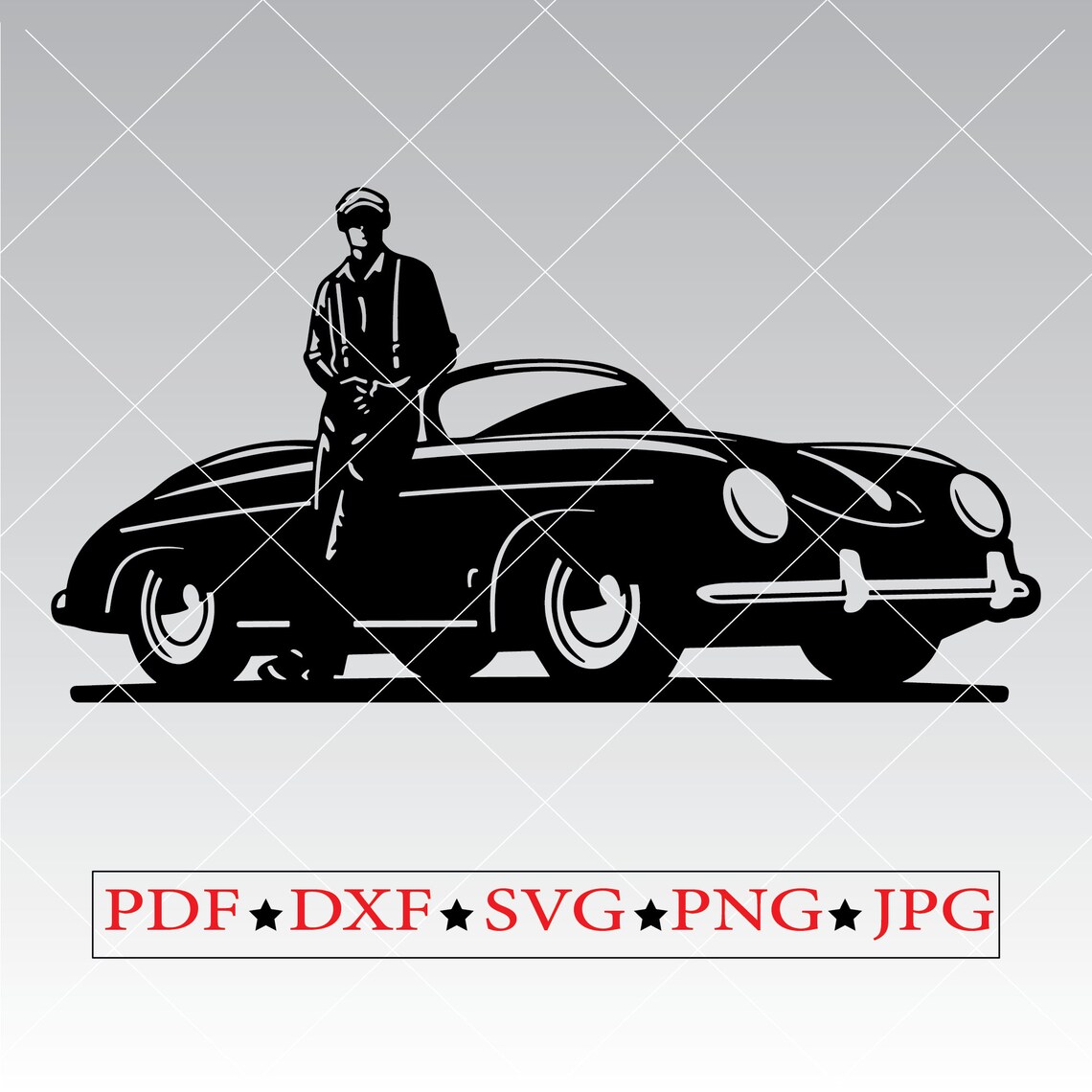 Classic Car Clipart Svg Cars for Gifts Design Svg Clipart Files Classic ...