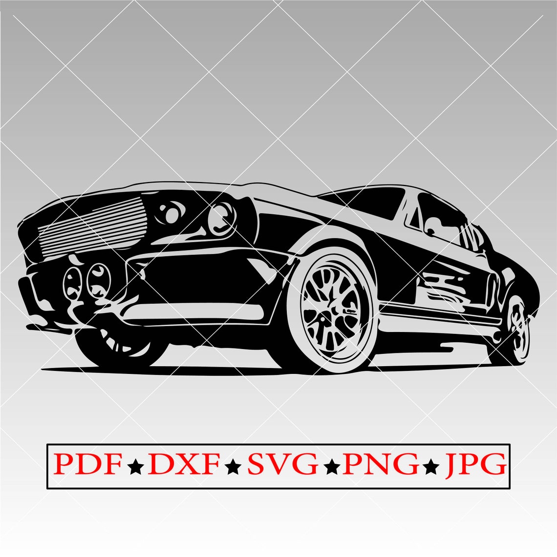 Classic Car Clipart Svg Cars for Gifts Design Svg Clipart Etsy Australia