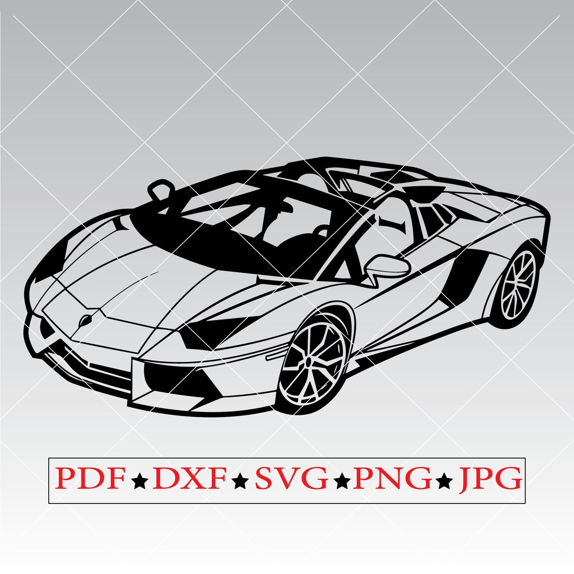 Sport Car Clipart Svg Cars for Gifts Design Svg Clipart Files - Etsy