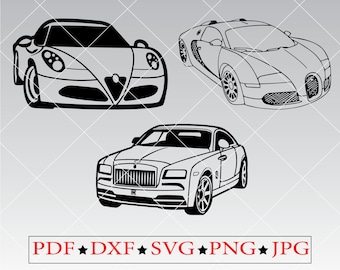 Sport Car Clipart Svg Cars for gifts design Svg Clipart files Sport Cars Svg Files for cricut Cars Svg files Car Svg PNG Car Svg file
