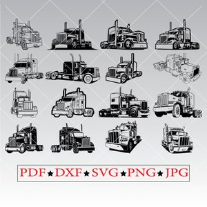 Trucks Svg Trucks Clipart for gifts design Svg Clipart files Trucks Svg Files for cricut Trucks Svg files Truck Svg PNG Trucks Svg file