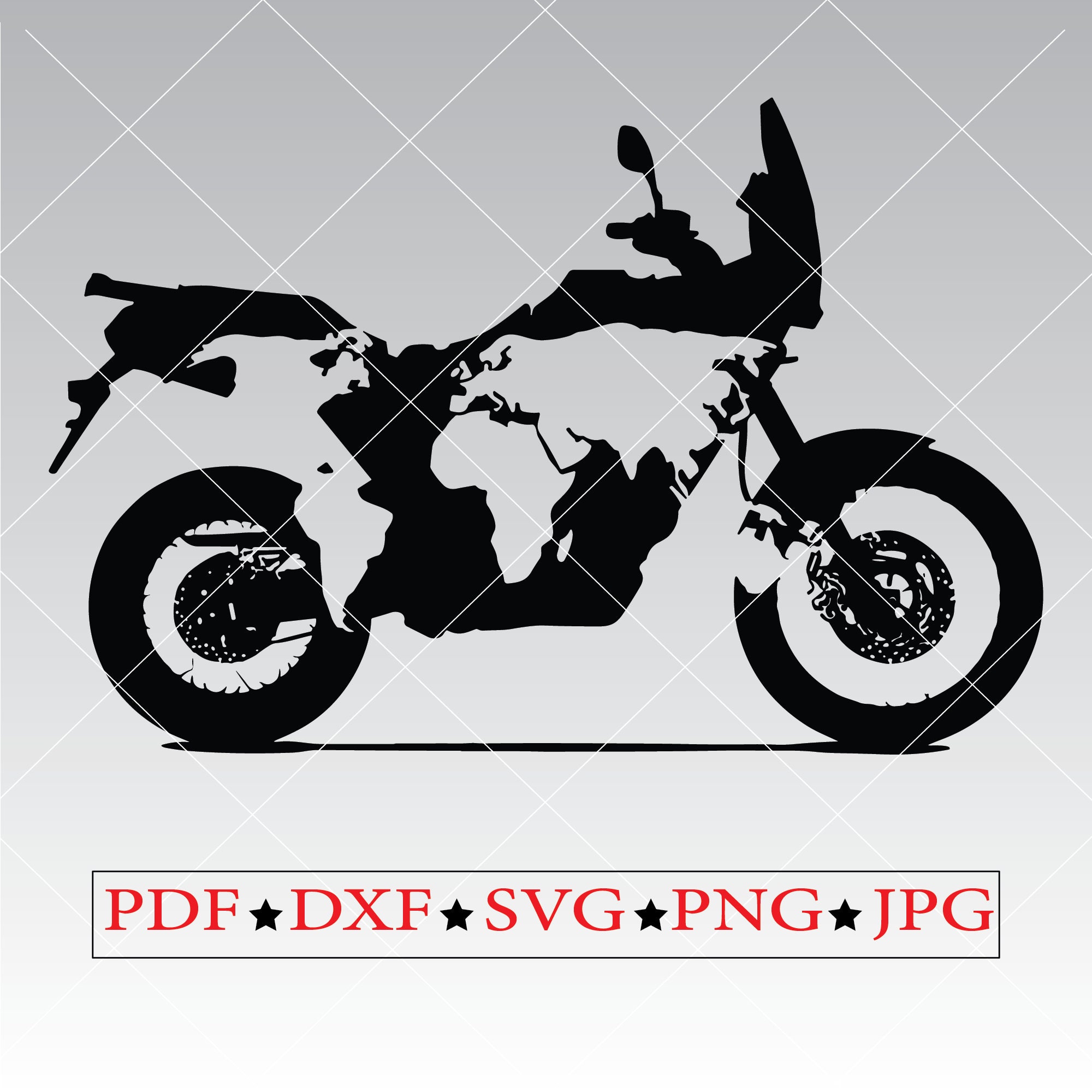 Motorcycle Riding Svg Motorcycle Clipart Svg Biking for Gifts Design Svg Clipart Files Ride ...