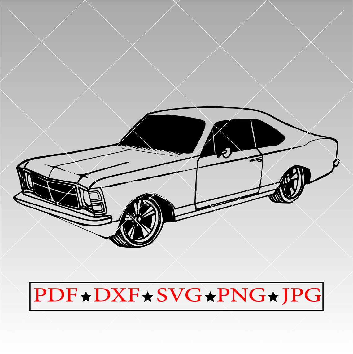 Classic Car Clipart Svg Cars for Gifts Design Svg Clipart Etsy Australia