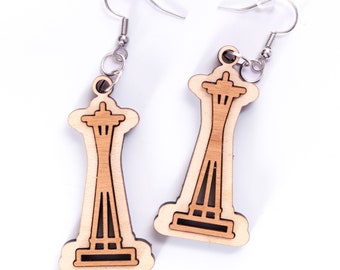 Space Needle Earrings