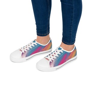 Women's Water Color Low Top Sneakers
