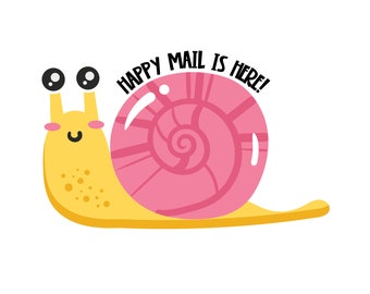 Sticker Pack - Snail Mail,Happy Mail Stickers,Envelope Seals,Shipping,Wrapping,Boxing,Sticker Sheets,Sticker Packs,Colorful, Cute Stickers