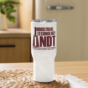 Travel mug with a handle