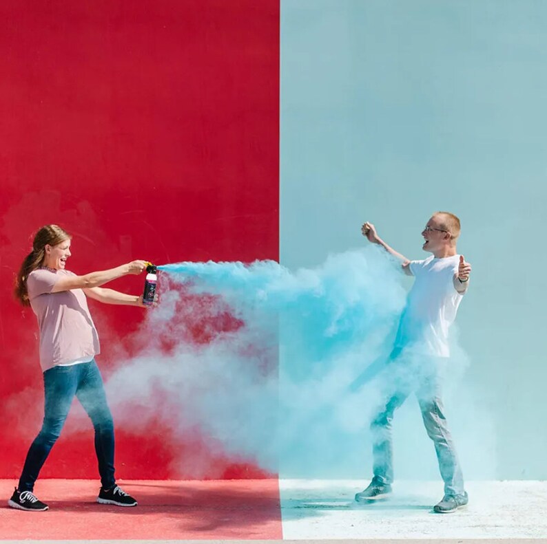 Gender Reveal Fire Extinguisher Color Blasters Etsy