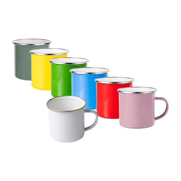 Sublimation Enamel Mug Blanks