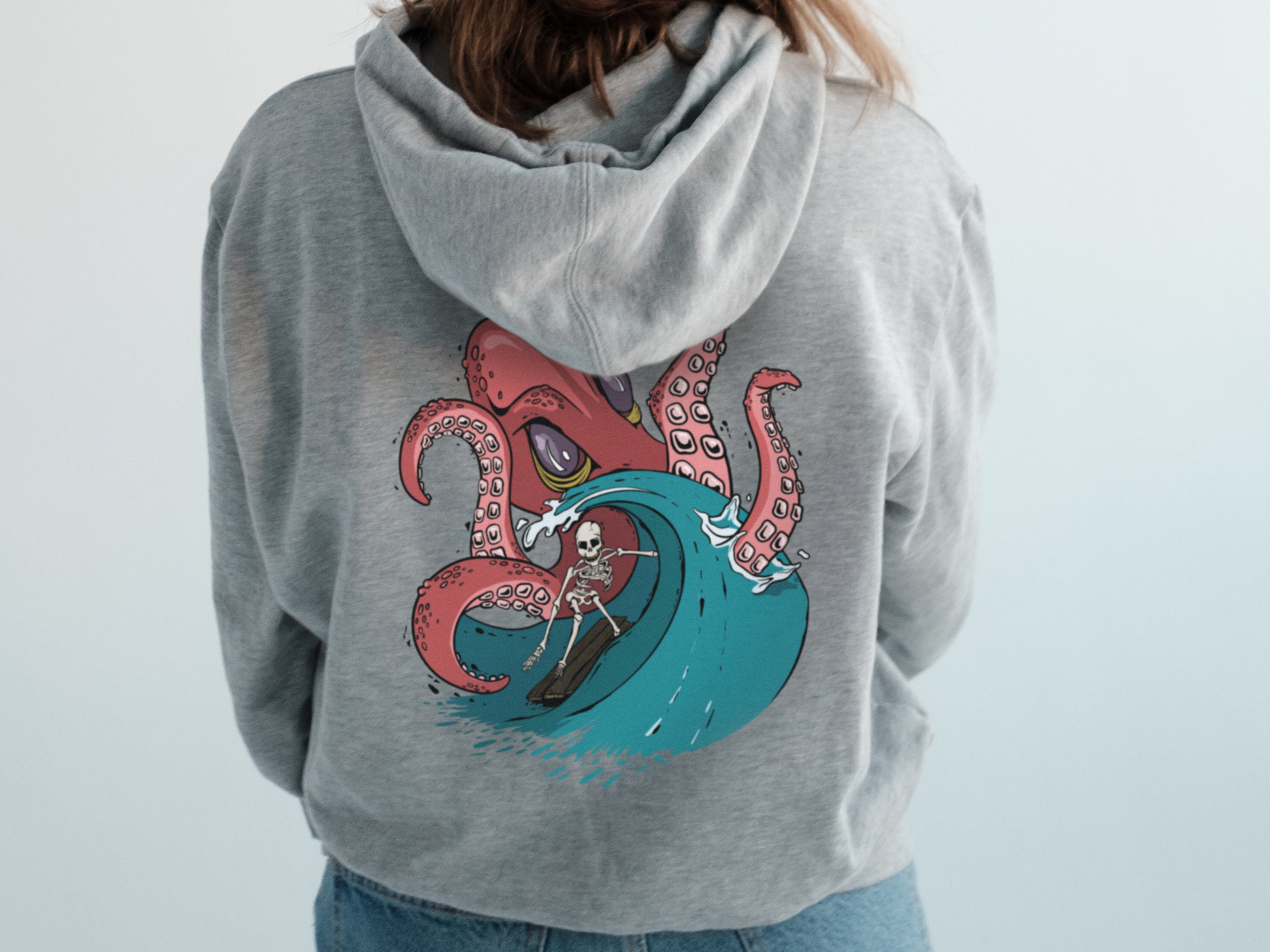 Octopus top spotted hoodie