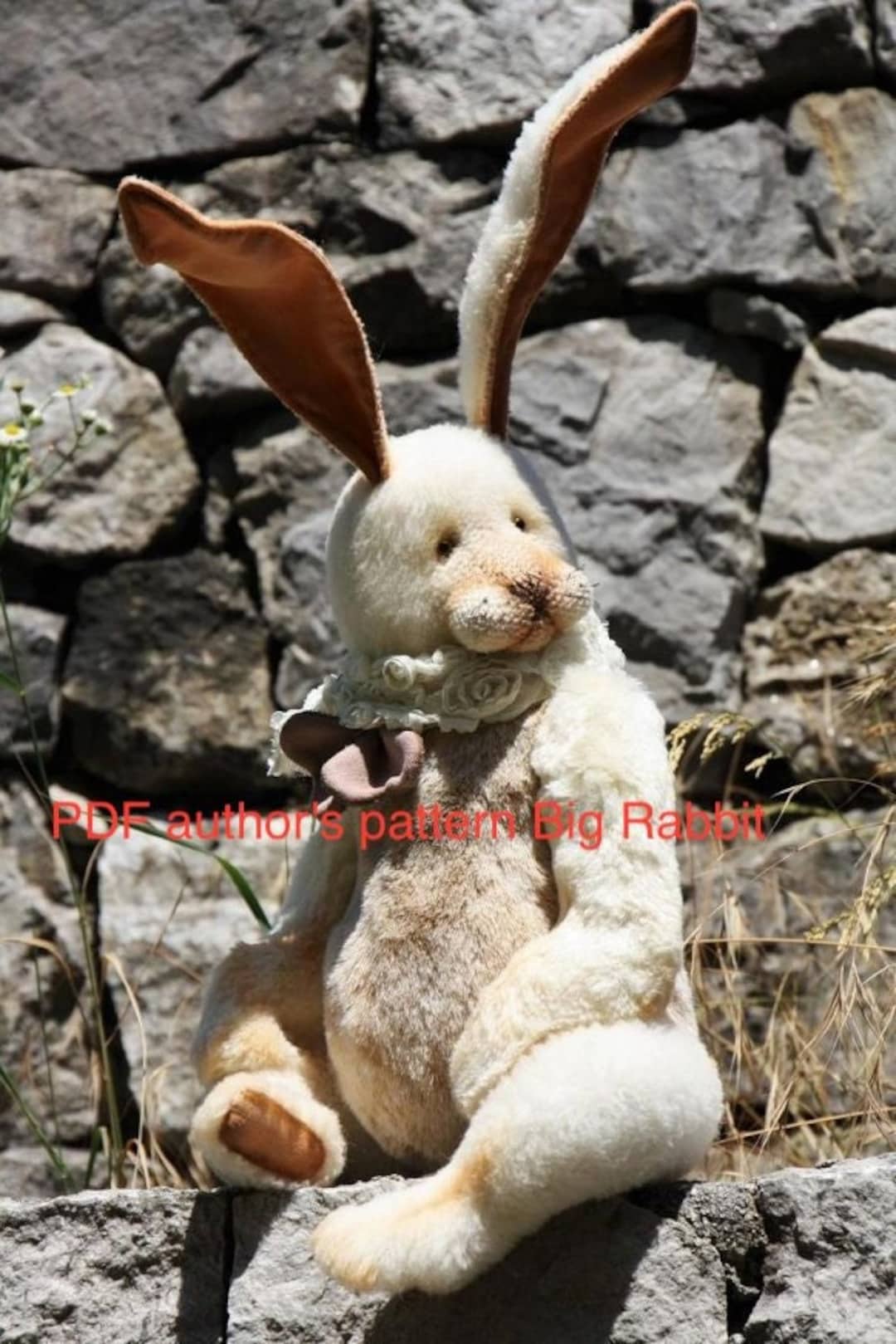 PDF Pattern Big Rabbit Teddy Rabbit Pattern - Etsy Canada