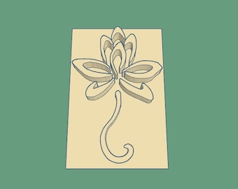 Lotus Stem Stamp