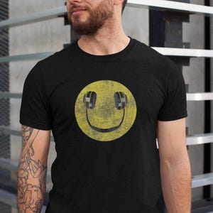 Acid House Smiley Rave Old School Unisex T Shirt