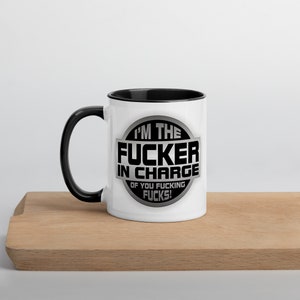 Co Worker Boss Manager Im In Charge Colourful Ceramic Mug 11oz