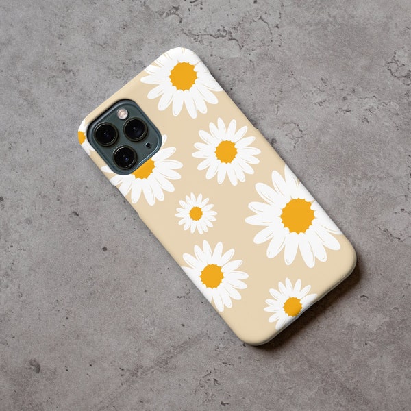 Daisy IPhone Case | Slim IPhone Case | Cute IPhone Case | IPhone 15 Case | Protective IPhone Case | Floral IPhone Case | Girl IPhone Case